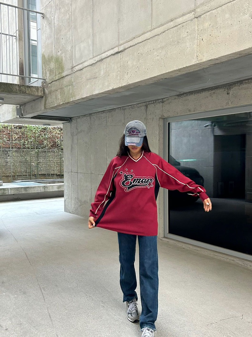 EMAR韓國直郵女裝新款真品休閑時尚人氣熱賣職業推薦針織衫EMAR針織衫