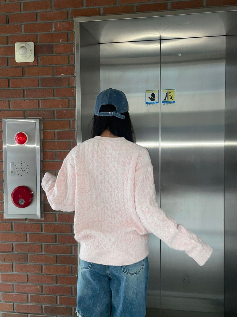 EMAR韓國直郵女裝新款24秋冬熱賣人氣真品休閑時尚針織衫EMAR針織衫