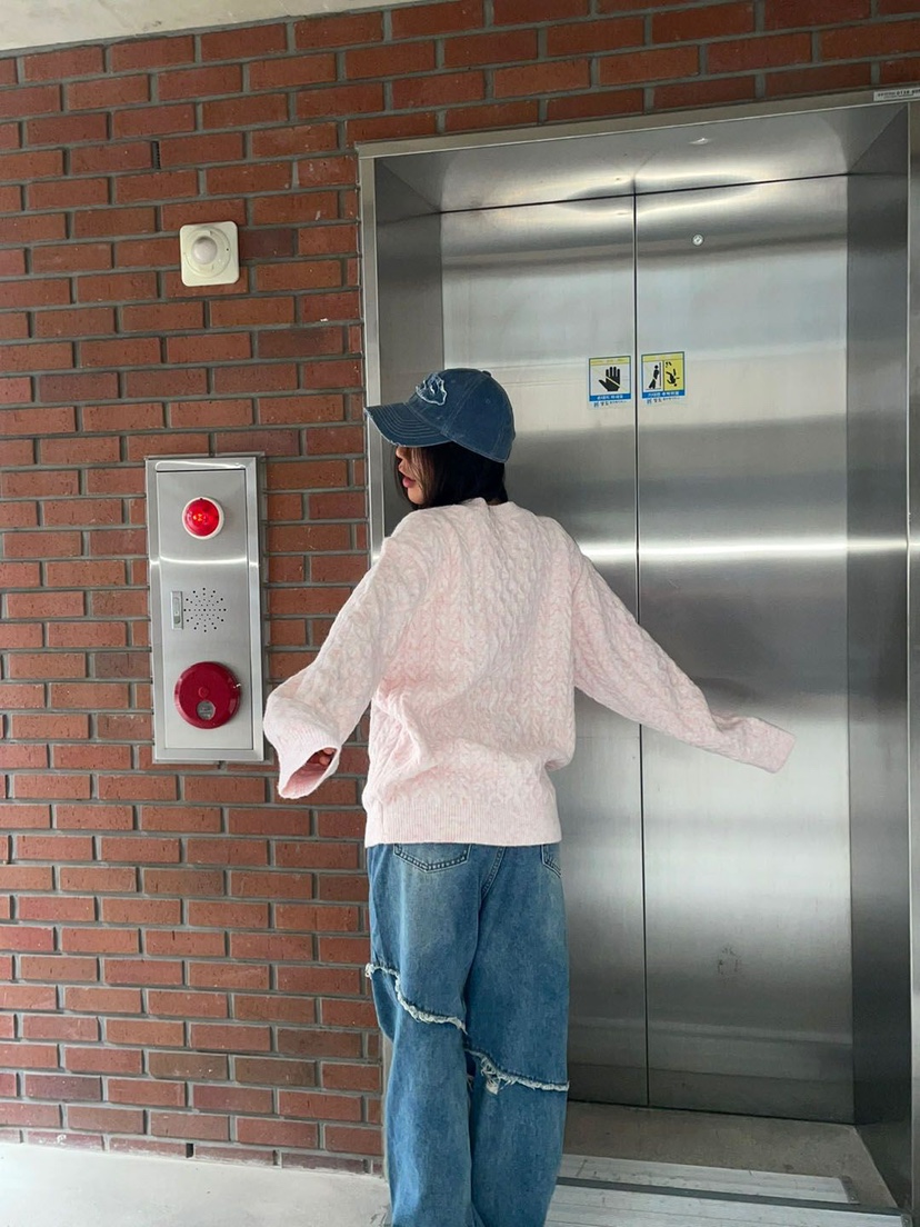 EMAR韓國直郵女裝新款24秋冬熱賣人氣真品休閑時尚針織衫EMAR針織衫