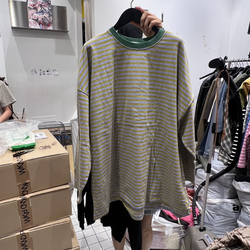 THE WEEKND韓國直郵東大門實拍女裝新款人氣熱賣時尚長袖T恤THE WEEKND長袖T恤