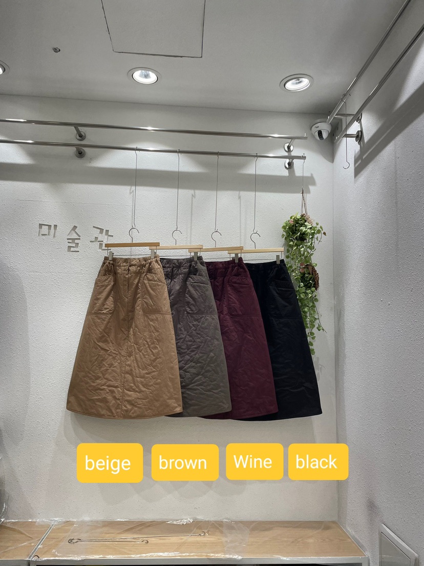 GALLERY-A韓國直郵東大門實拍女裝新品職業時尚24秋冬長裙GALLERY長裙