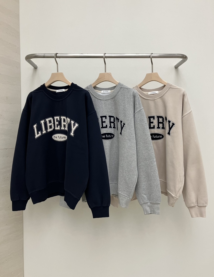 B.GARDER直郵韓國代購女裝新品時尚休閑人氣衛衣加絨刺繡拉絨B.GARDER衛衣