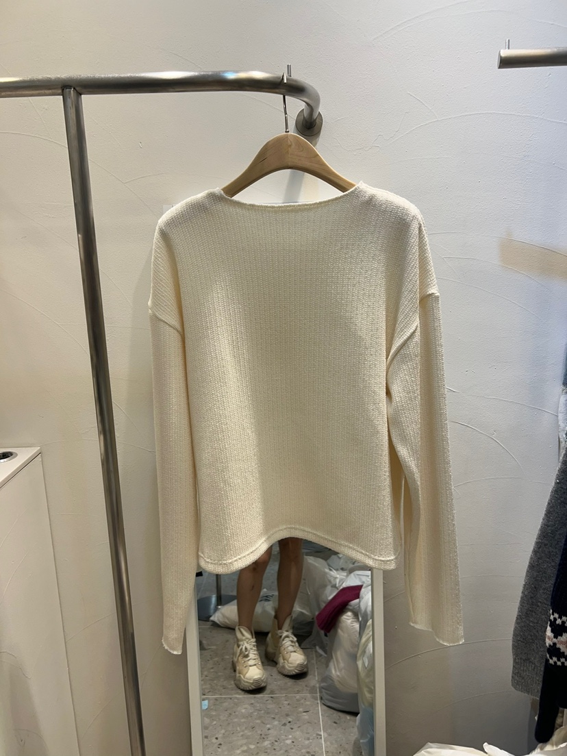 rou.tine韓國直郵東大門代購女裝新品休閑人氣時尚長袖T恤ROU.TINE長袖T恤