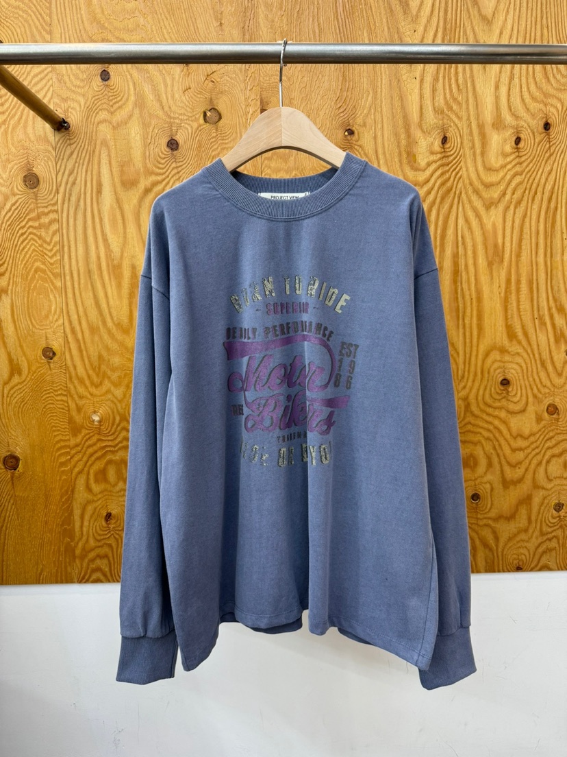 PROJECTVIEW韓國直郵東大門代購女裝新品時尚24秋冬衛衣拉絲PROJECTVIEW衛衣圖色2