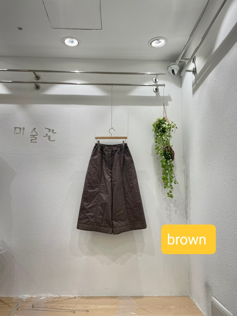 GALLERY-A直郵韓國代購女裝新款休閑人氣24秋冬時尚短褲GALLERY短褲圖色3