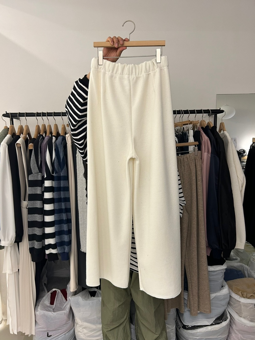 AS THOUGHT直郵韓國代購女裝新品時尚24秋冬熱賣人氣休閑褲AS THOUGHT休閑褲