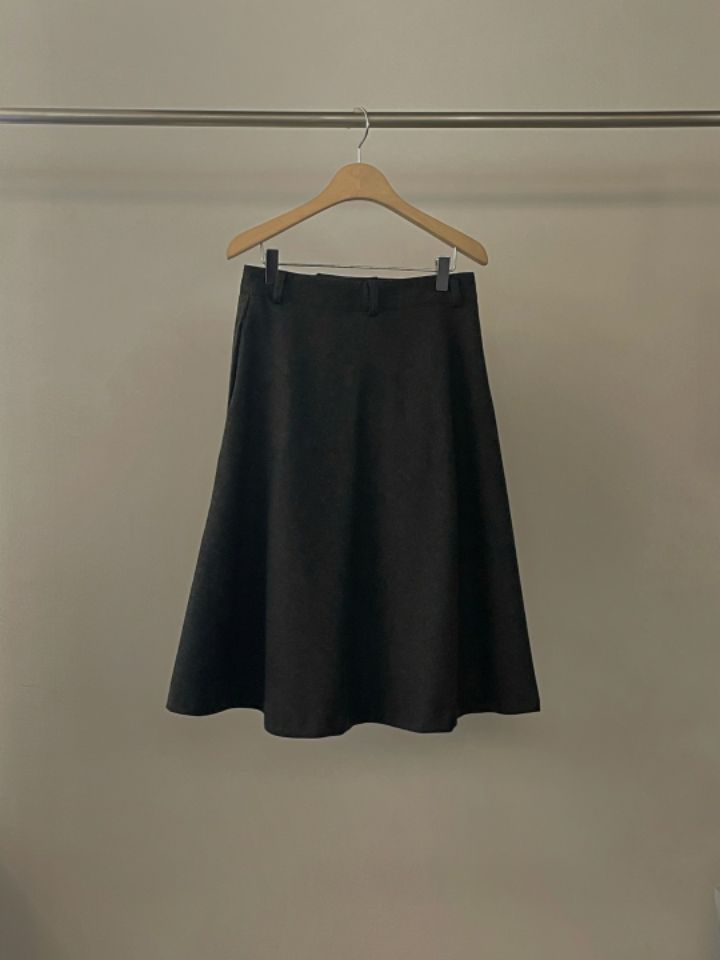 LA MUETTE/JAMIESTONE韓國直郵東大門實拍女裝新品時尚半身裙中短裙FLAT GARDEN/LA MUETTE/JAMIESTONE半身裙/中短裙