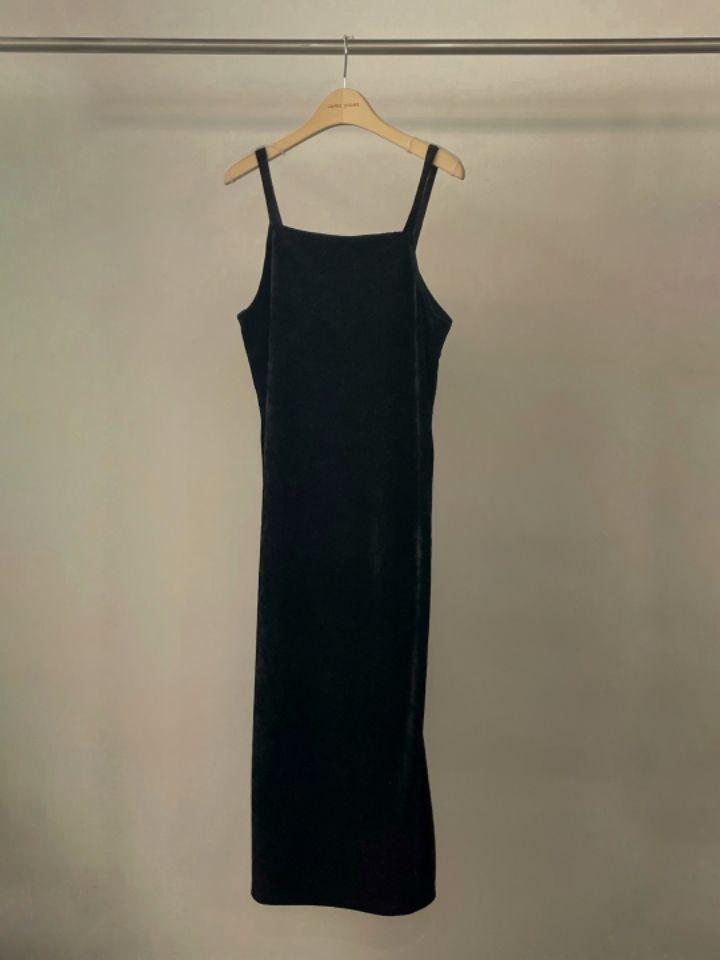 LA MUETTE/JAMIESTONE韓國直郵東大門實拍女裝新款24秋冬連衣裙天鵝絨FLAT GARDEN/LA MUETTE/JAMIESTONE連衣裙