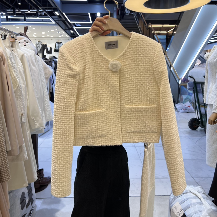inno韓國直郵女裝新品休閑熱賣24秋冬時尚職業真品推薦夾克INNO夾克
