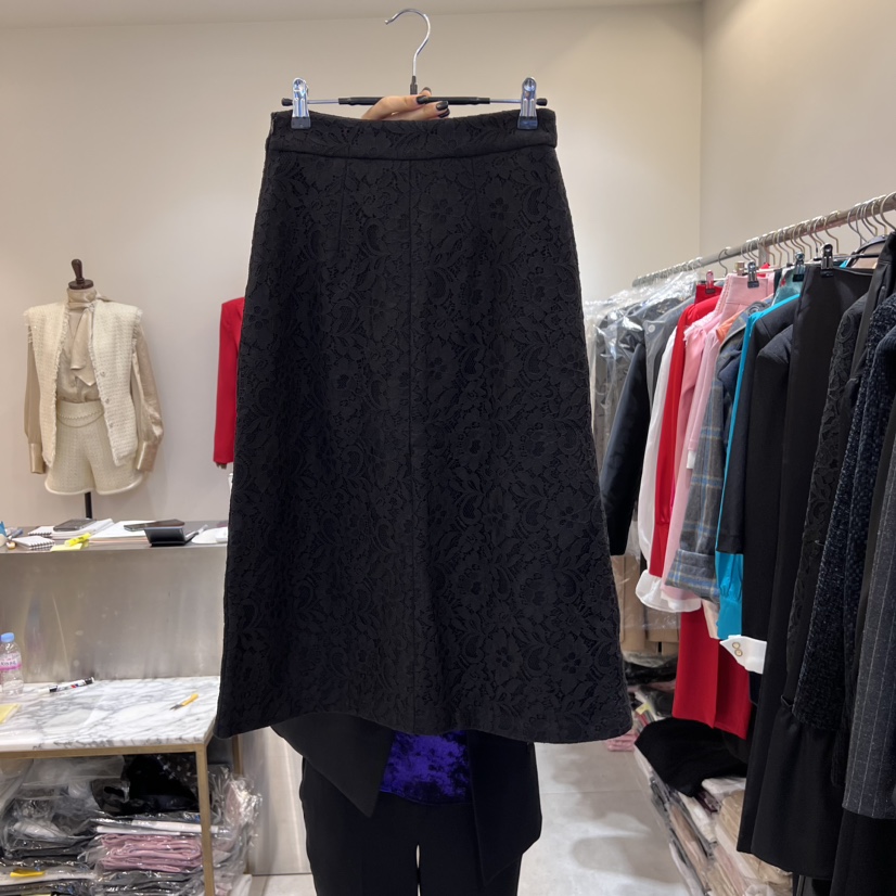 inno韓國直郵東大門實拍女裝新品真品24秋冬半身裙中短裙INNO半身裙/中短裙
