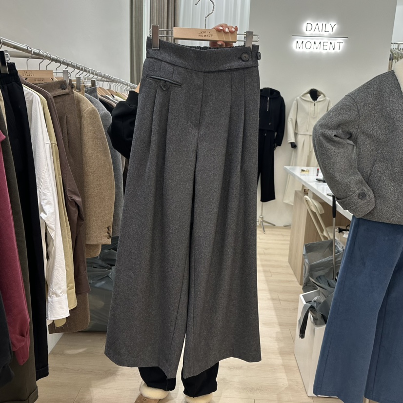 DAILY MOMENT韓國直郵東大門代購女裝新品24秋冬休閑休閑褲DAILY MOMENT休閑褲圖色2