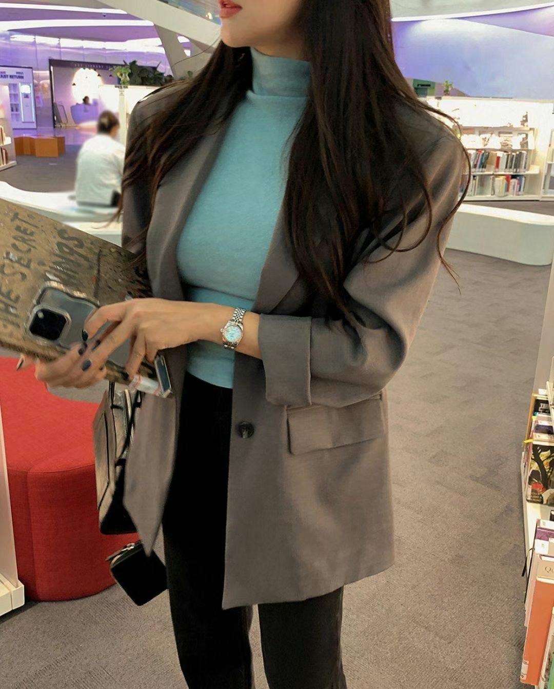 MOCH韓國直郵東大門代購女裝新品人氣休閑時尚熱賣推薦夾克MOCH夾克