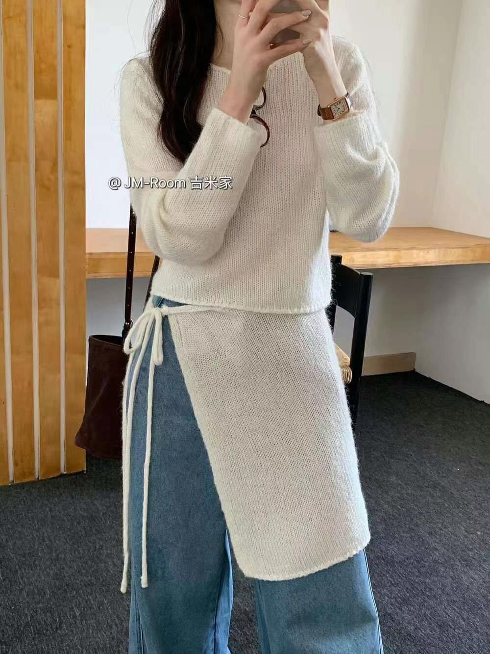 MOCH直郵韓國代購女裝新品時尚休閑熱賣24秋冬推薦人氣套裝MOCH套裝圖色3