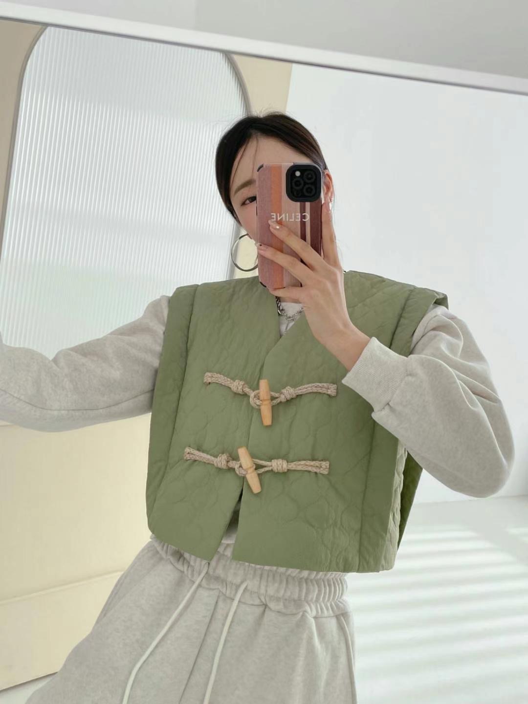 MOCH韓國直郵東大門代購女裝新品真品職業人氣休閑熱賣馬甲MOCH馬甲圖色2
