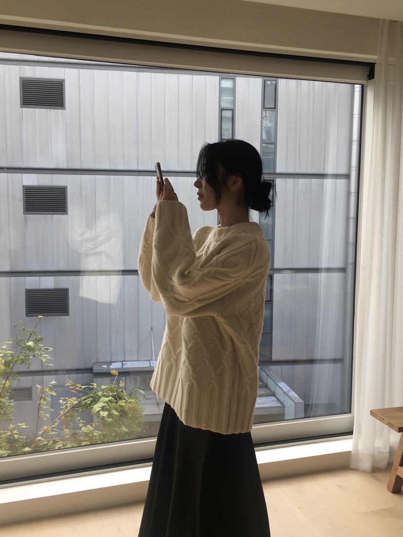 SPREAD直郵韓國代購女裝新款休閑真品24秋冬時尚針織衫羊毛SPREAD針織衫