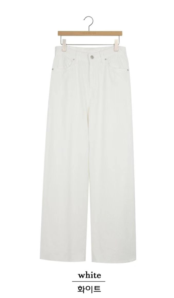 BLOCK韓國直郵女裝新品24秋冬時尚真品推薦熱賣人氣牛仔褲BLOCK牛仔褲圖色2