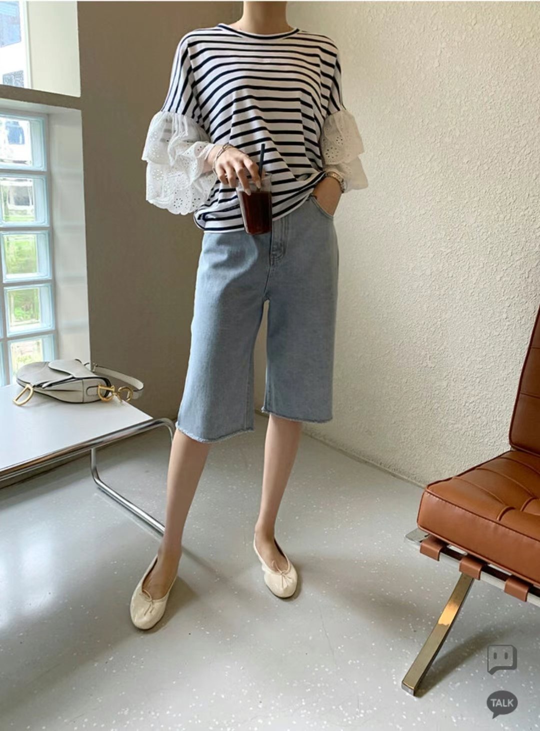 BLOCK韓國直郵東大門實拍女裝新款真品休閑人氣職業推薦短褲BLOCK短褲