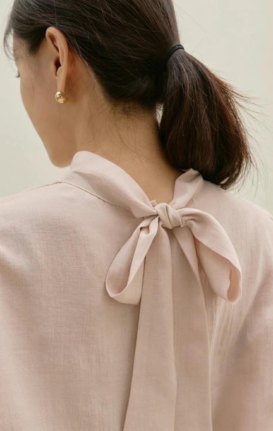 DRESSWELL直郵韓國代購女裝新款職業24秋冬時尚襯衫蕾絲衫DRESSWELL襯衫/蕾絲衫