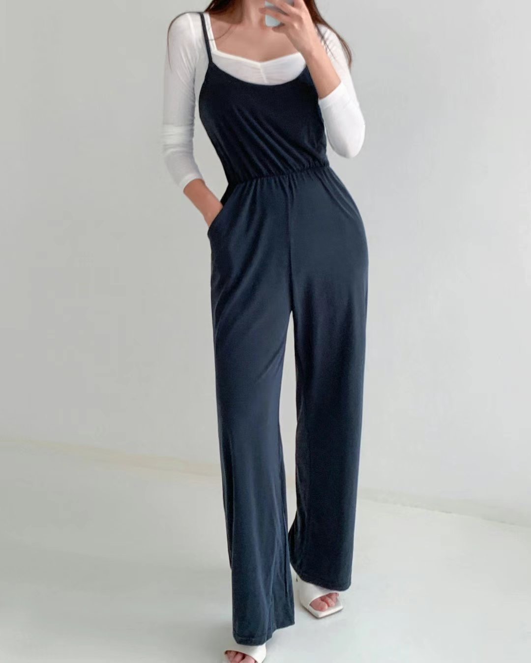 K.DAY韓國直郵東大門實拍女裝新款時尚推薦職業24秋冬連體褲K.DAY-2件起連體褲圖色1