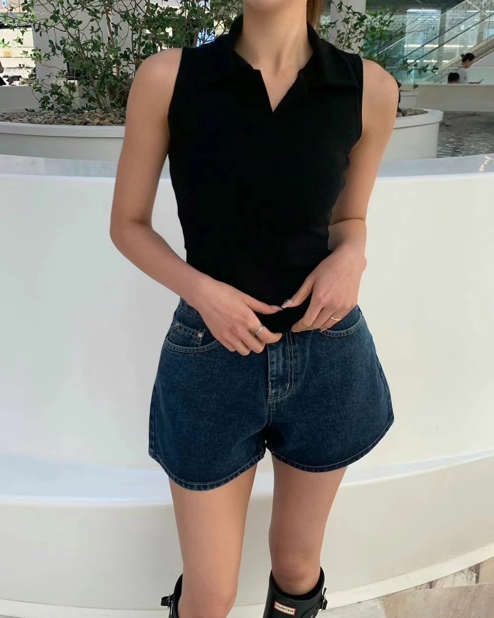 K.DAY韓國直郵東大門實拍女裝新款職業24秋冬推薦吊帶背心K.DAY-2件起吊帶/背心