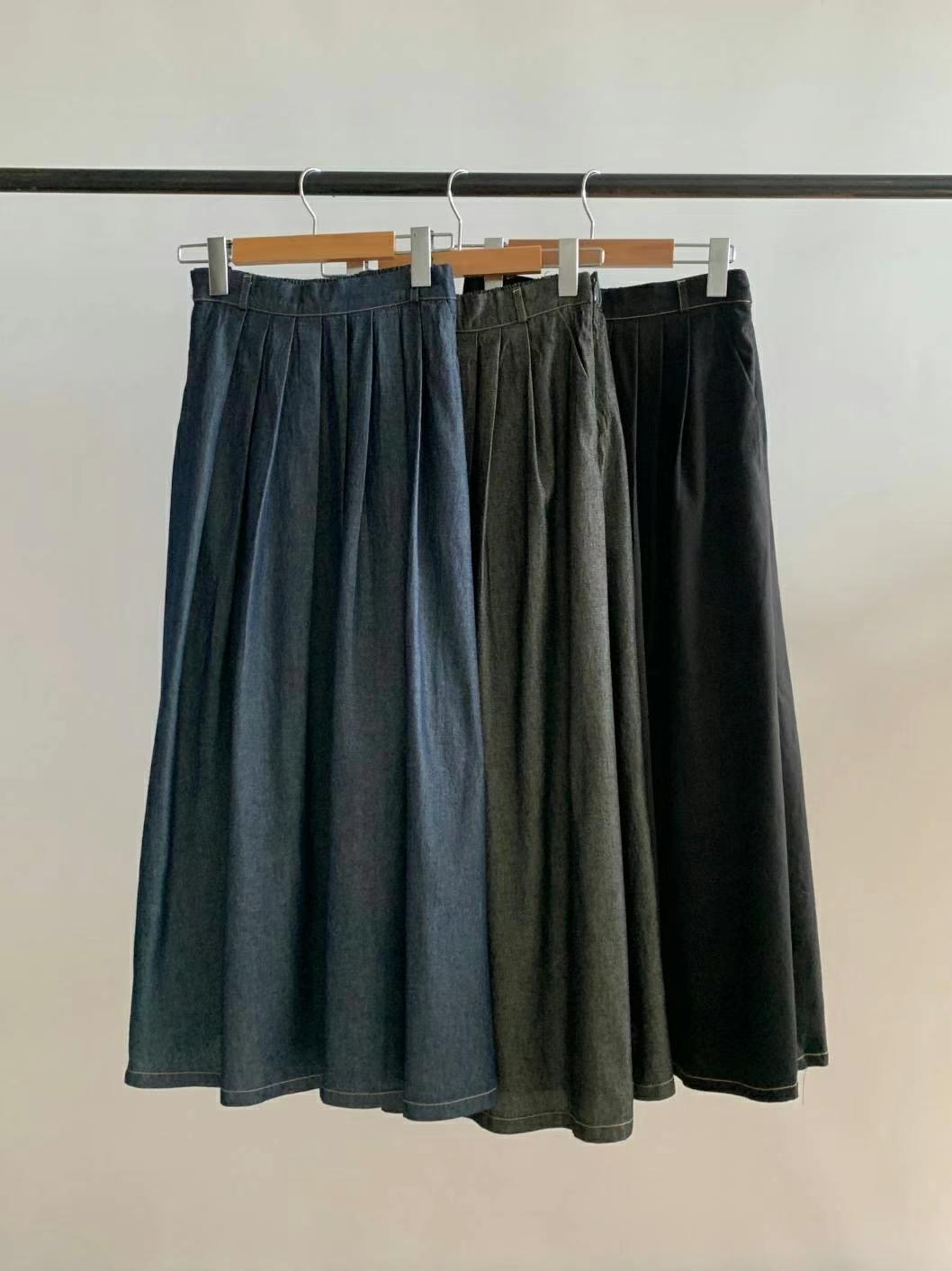 DRESSWELL韓國直郵東大門實拍女裝新品24秋冬熱賣真品長裙DRESSWELL長裙圖色2左二色