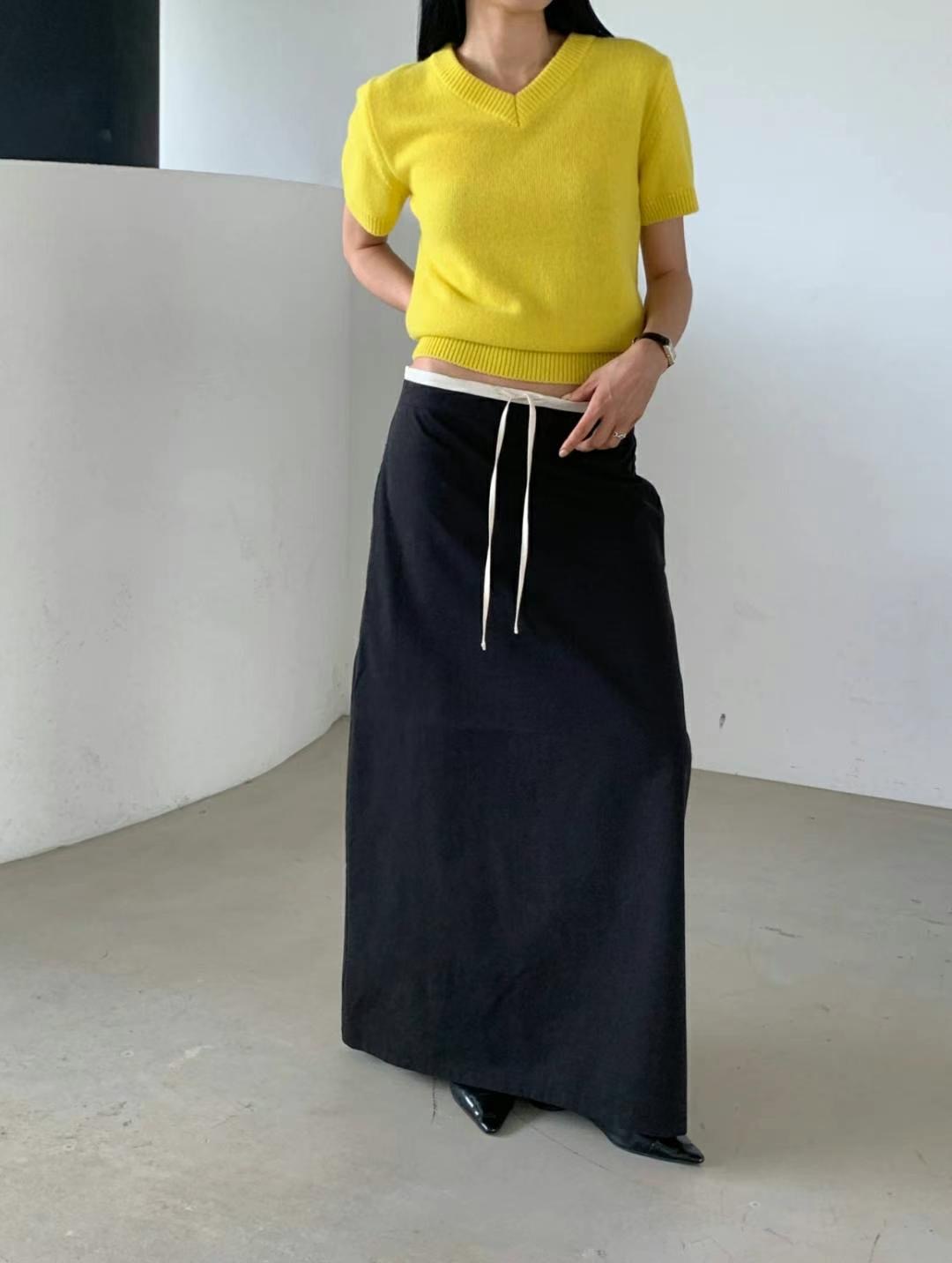 DRESSWELL韓國直郵東大門代購女裝新品人氣推薦休閑職業長裙DRESSWELL長裙