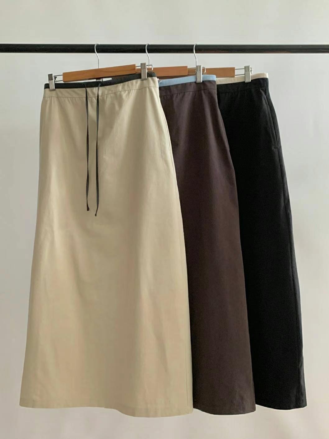 DRESSWELL韓國直郵東大門代購女裝新品人氣推薦休閑職業長裙DRESSWELL長裙圖色3左三色