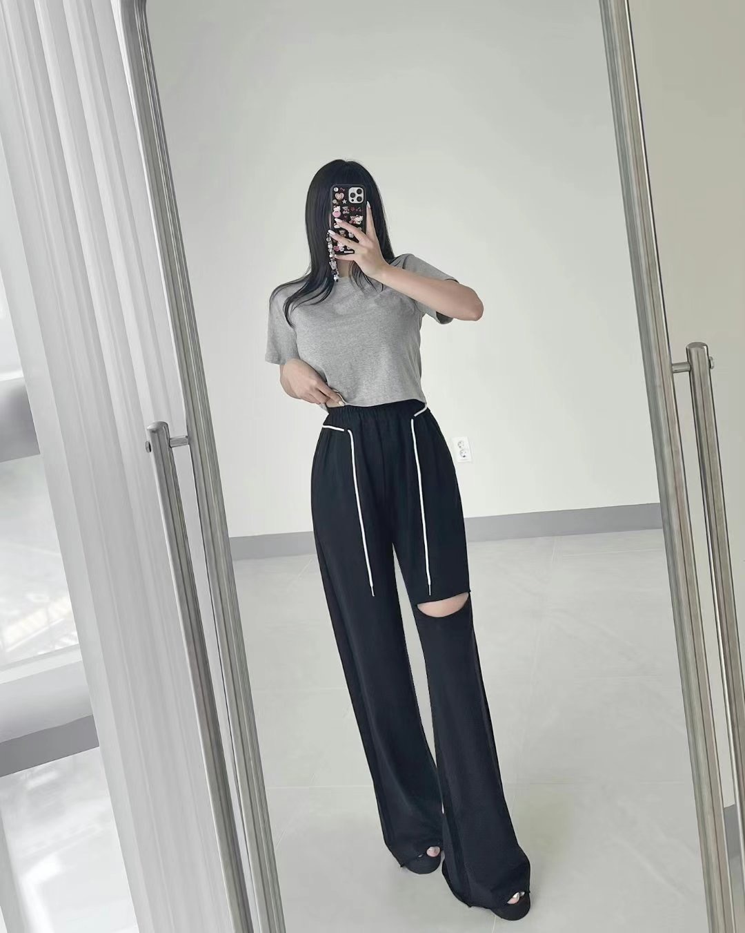 K.DAY直郵韓國代購女裝新品職業推薦時尚24秋冬休閑褲闊腿褲K.DAY-2件起休閑褲