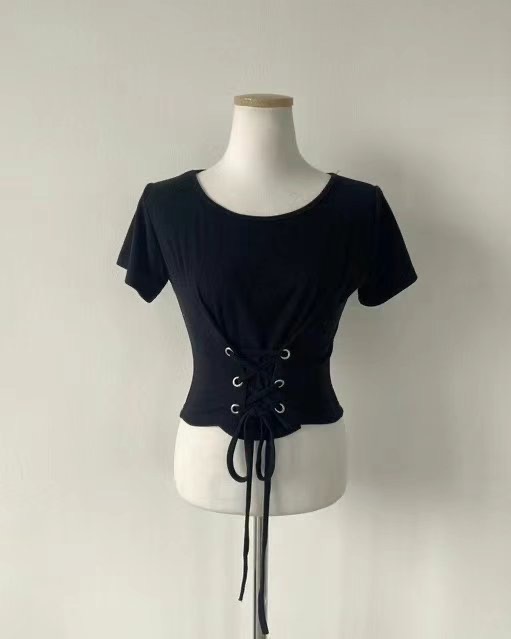 K.DAY直郵韓國代購女裝新品職業推薦24秋冬熱賣時尚休閑T恤K.DAY-2件起T恤圖色2