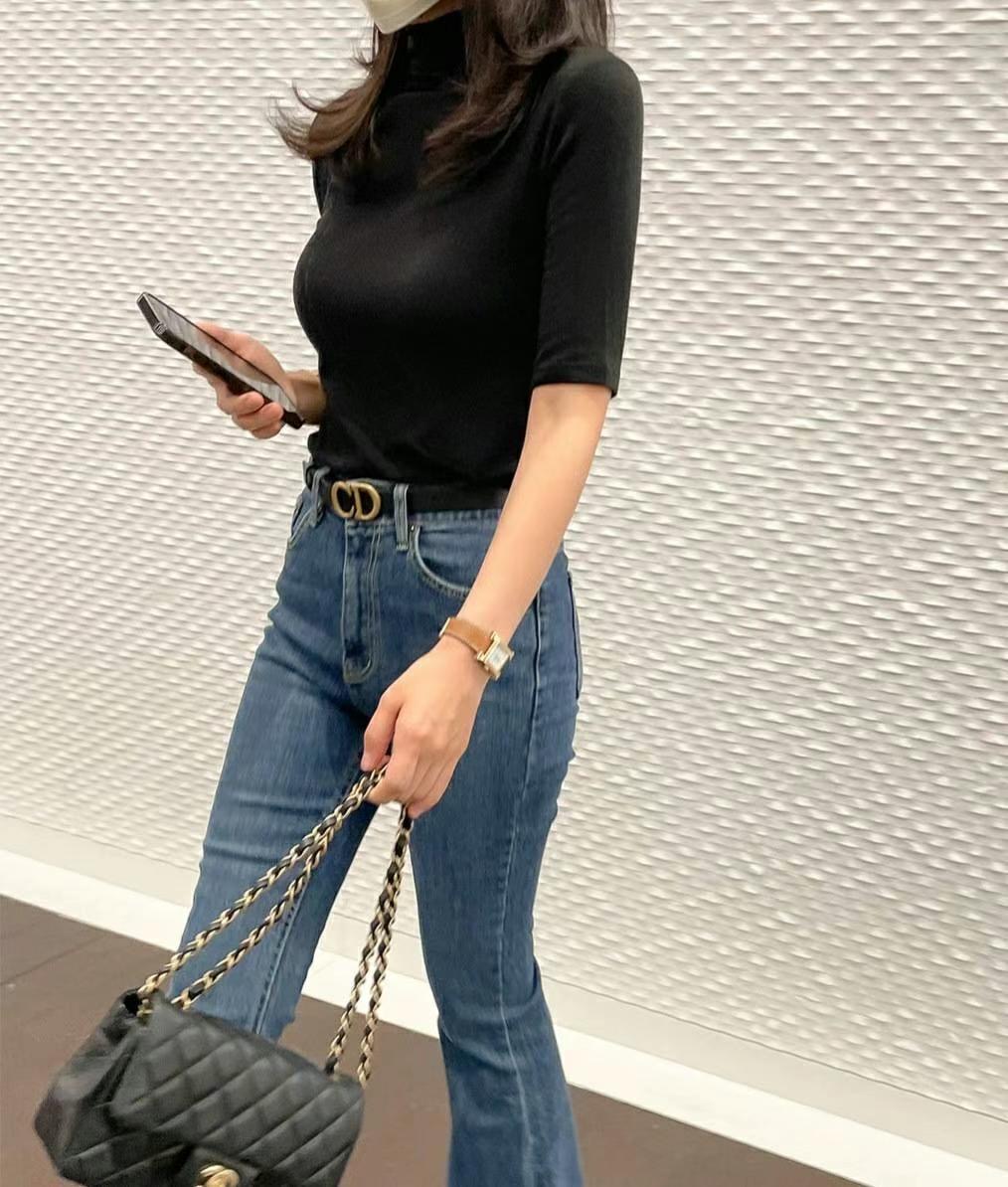 DRESSWELL韓國直郵東大門實拍女裝新品職業時尚休閑真品T恤DRESSWELLT恤