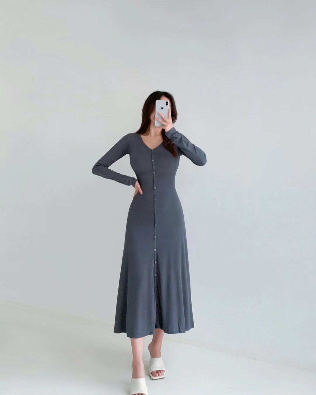 K.DAY韓國直郵女裝新款職業24秋冬時尚真品熱賣人氣連衣裙K.DAY-2件起連衣裙