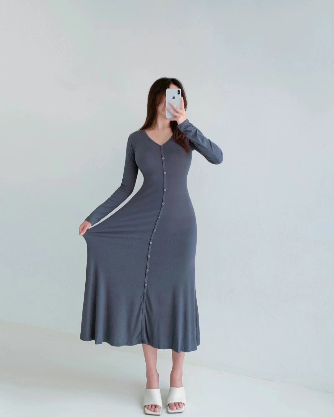 K.DAY韓國直郵女裝新款職業24秋冬時尚真品熱賣人氣連衣裙K.DAY-2件起連衣裙