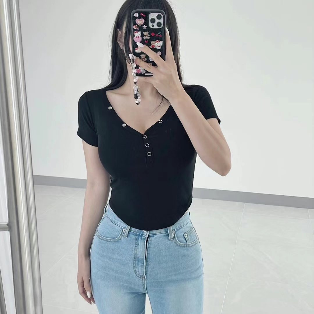 K.DAY韓國直郵女裝新款時尚推薦人氣職業熱賣真品24秋冬T恤K.DAY-2件起T恤圖色4