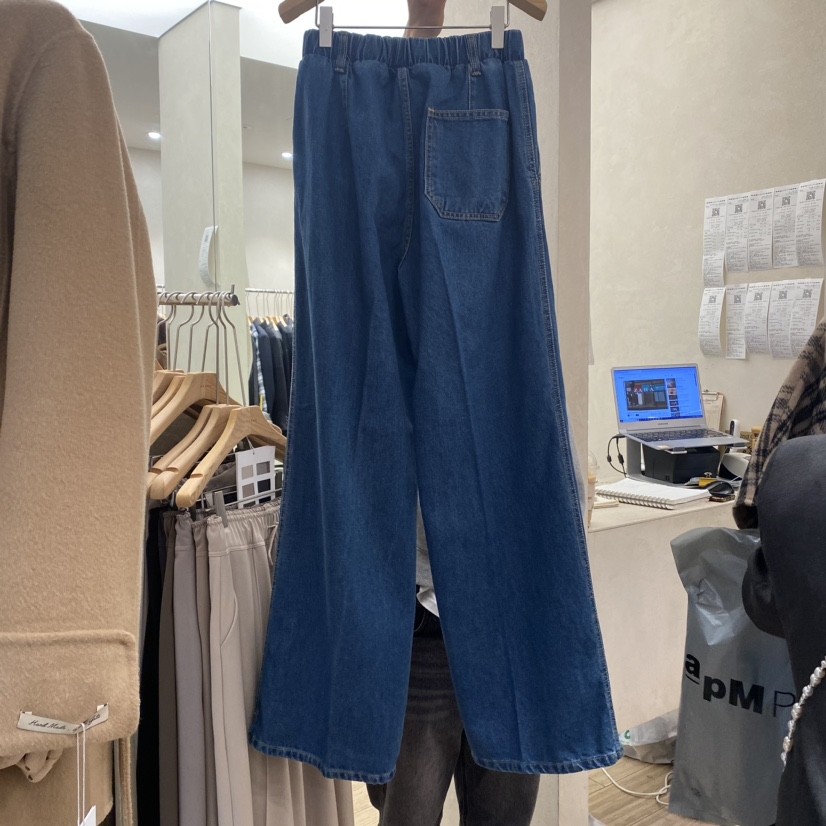 2nd GATE直郵韓國代購女裝新品休閑24秋冬真品人氣牛仔褲2ND GATE牛仔褲