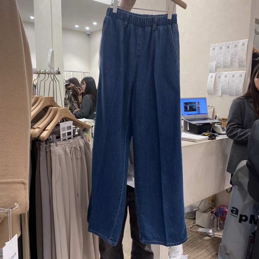2nd GATE直郵韓國代購女裝新品休閑24秋冬真品人氣牛仔褲2ND GATE牛仔褲