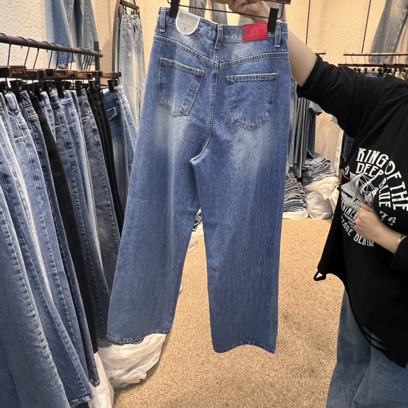 AIM韓國直郵女裝新款推薦真品職業休閑人氣熱賣24秋冬牛仔褲AIM牛仔褲