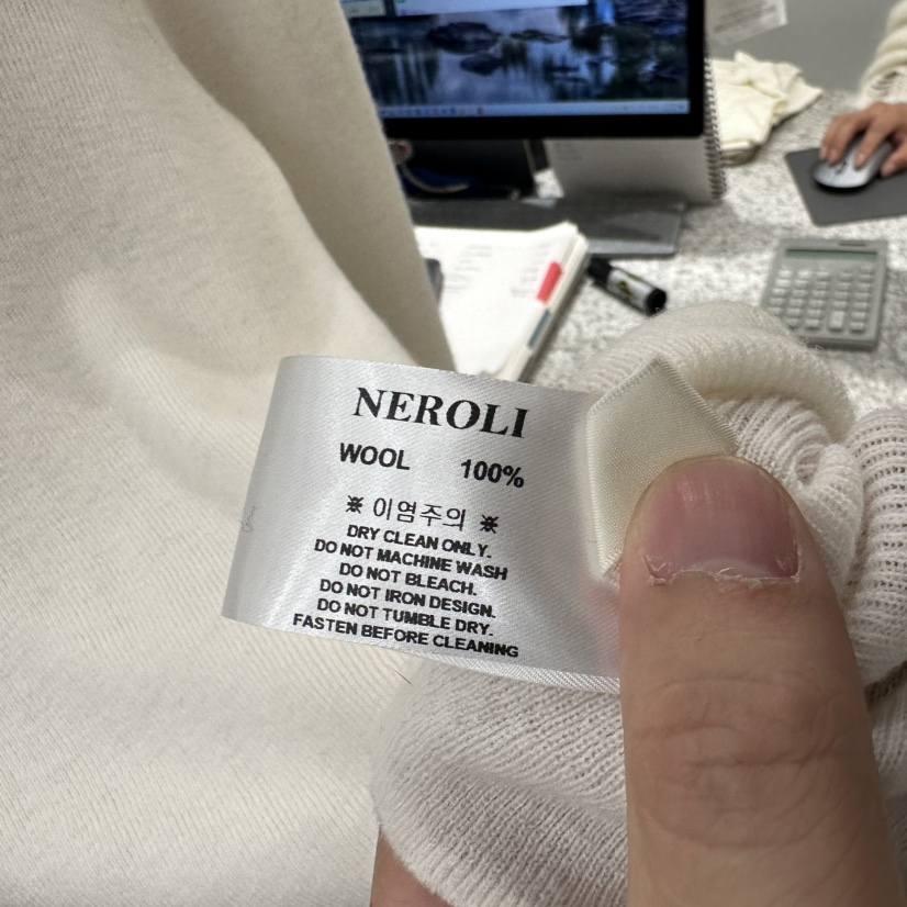 NEROLI 36韓國直郵東大門代購女裝新品24秋冬人氣針織衫NEROLI 36針織衫