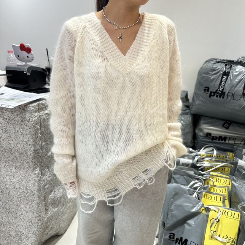 NEROLI 36韓國直郵東大門代購女裝新款休閑熱賣真品針織衫NEROLI 36針織衫圖色2