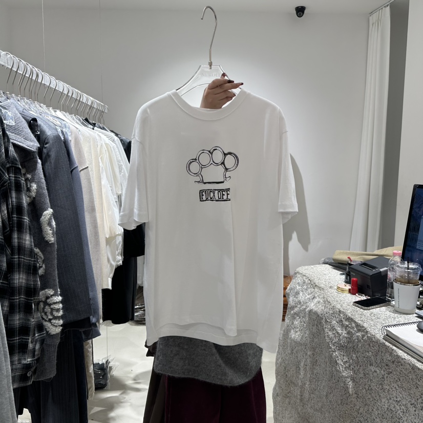NEROLI 36韓國直郵東大門實拍女裝新款時尚24秋冬職業T恤NEROLI 36T恤圖色3