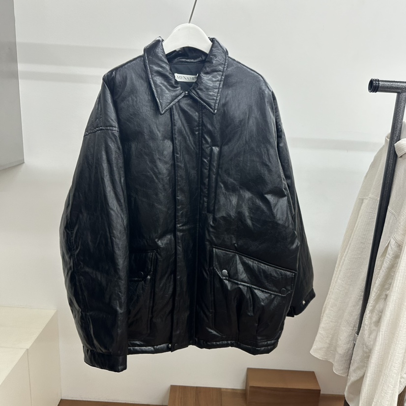 MYNAMEIS韓國直郵女裝新款休閑真品人氣24秋冬短款羽絨服MYNAMEIS短款羽絨服圖色2