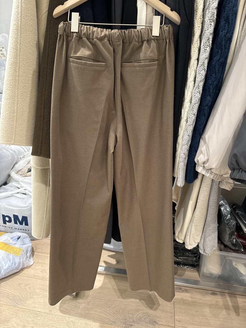 MONIQUE直郵韓國代購女裝新品熱賣職業真品推薦時尚休閑褲羊毛MONIQUE休閑褲
