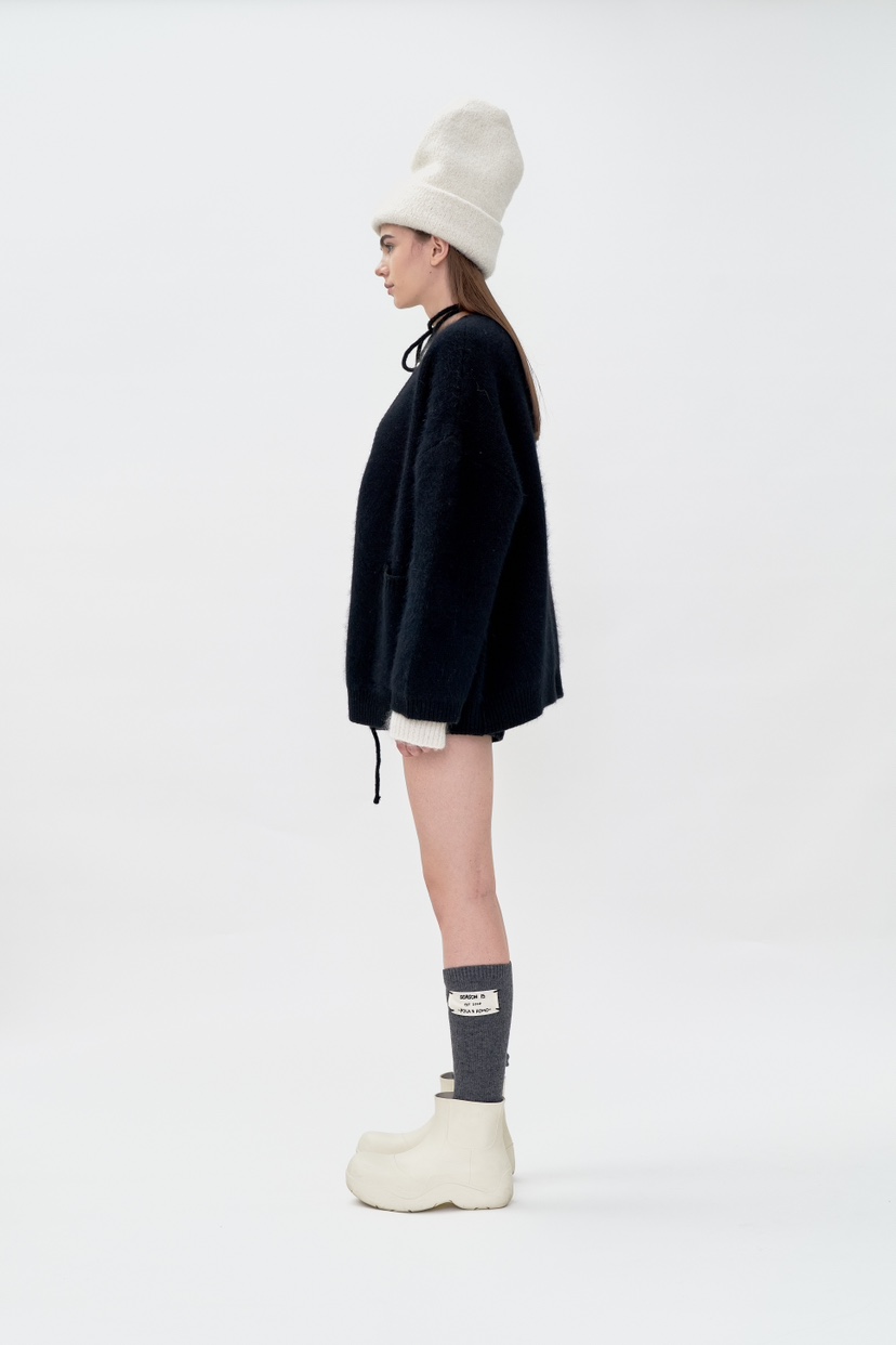 POLAROMO韓國直郵女裝新品真品休閑時尚24秋冬熱賣針織衫POLAROMO針織衫