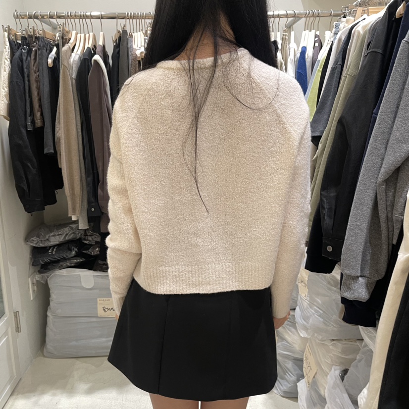 BARAMI韓國直郵東大門代購女裝新品人氣熱賣真品24秋冬針織衫LOVE SOME針織衫