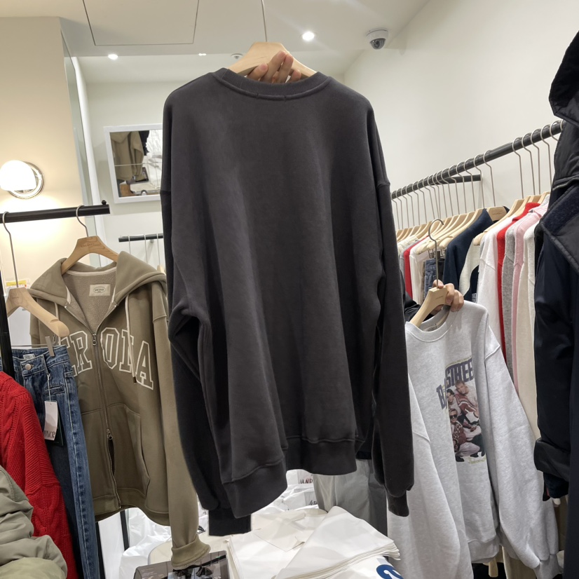 UNCOVER直郵韓國代購女裝新品熱賣職業休閑時尚24秋冬衛衣UNCOVER衛衣