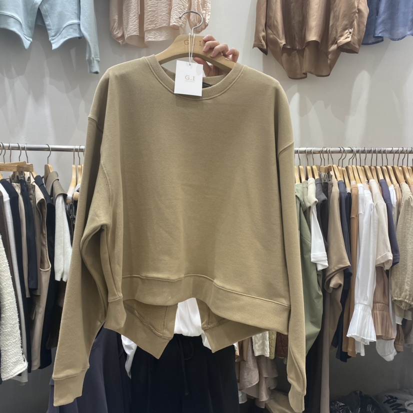 G.I-L韓國直郵東大門代購女裝新品職業熱賣24秋冬人氣衛衣G.I-L衛衣