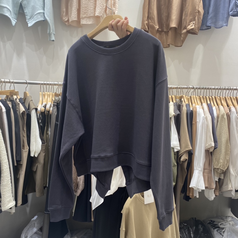G.I-L韓國直郵東大門代購女裝新品職業熱賣24秋冬人氣衛衣G.I-L衛衣圖色2