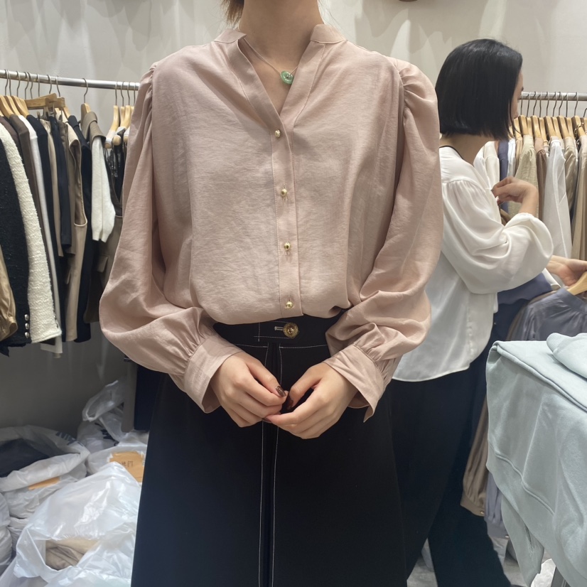 G.I-L韓國直郵東大門實拍女裝新品24秋冬人氣襯衫蕾絲衫G.I-L襯衫/蕾絲衫