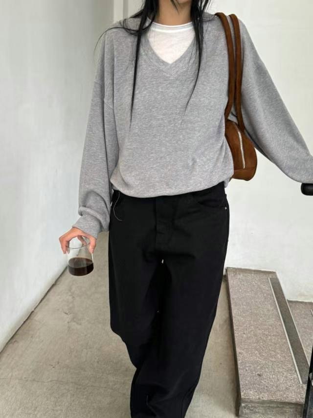 ONEMORETHING直郵韓國代購女裝新品職業真品時尚休閑人氣衛衣ONEMORETHING衛衣