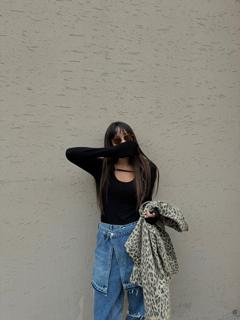 ABBEYLEE韓國直郵東大門代購女裝新品時尚真品職業24秋冬長袖T恤ABBEYLEE長袖T恤