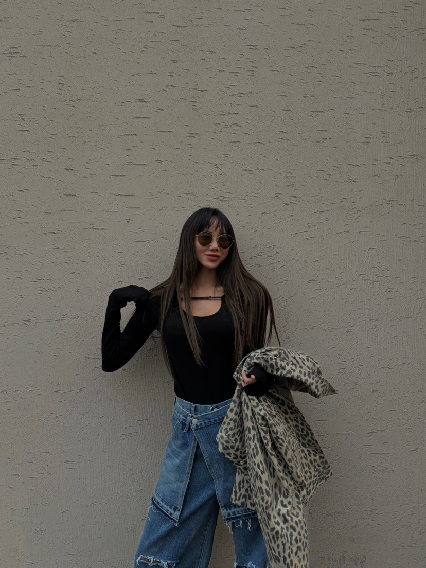 ABBEYLEE韓國直郵東大門代購女裝新品時尚真品職業24秋冬長袖T恤ABBEYLEE長袖T恤